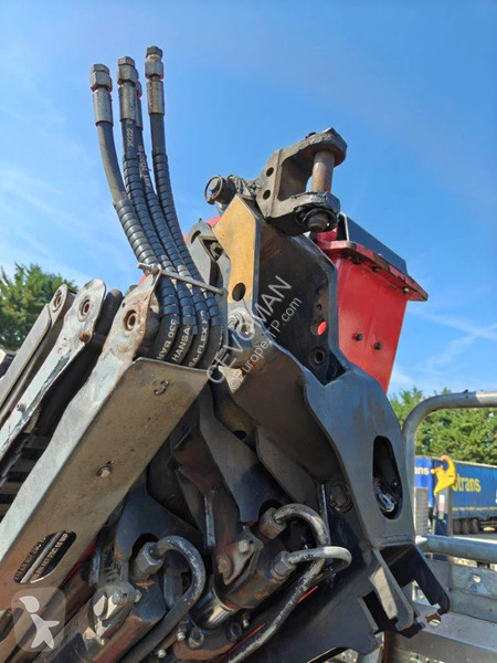 Žeriav HMF 2420-K3 laadkraan loader crane Radio...