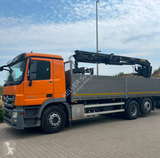 Macara  Actros 2544 * 6x2 * PALFINGER PK21001L...