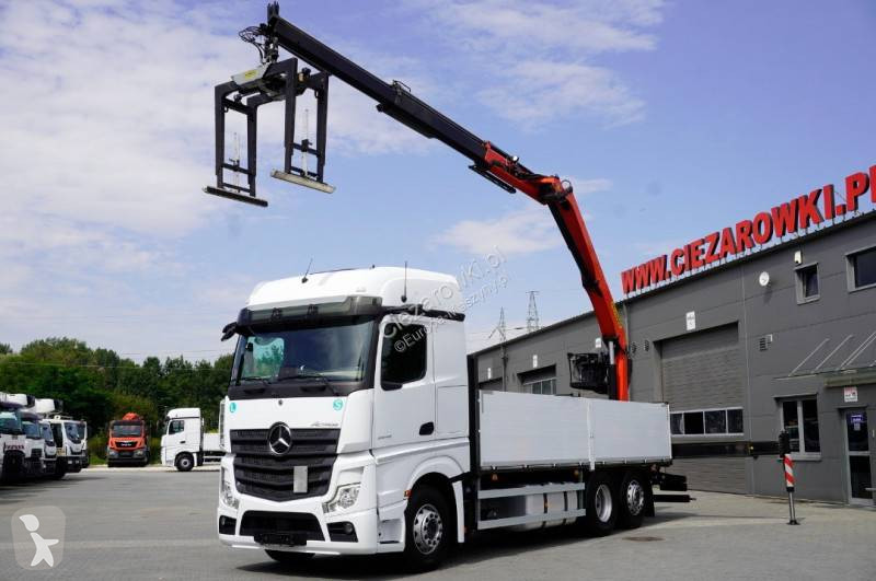 Žeriav Mercedes Actros 2545 MP5 / Palfinger PK...