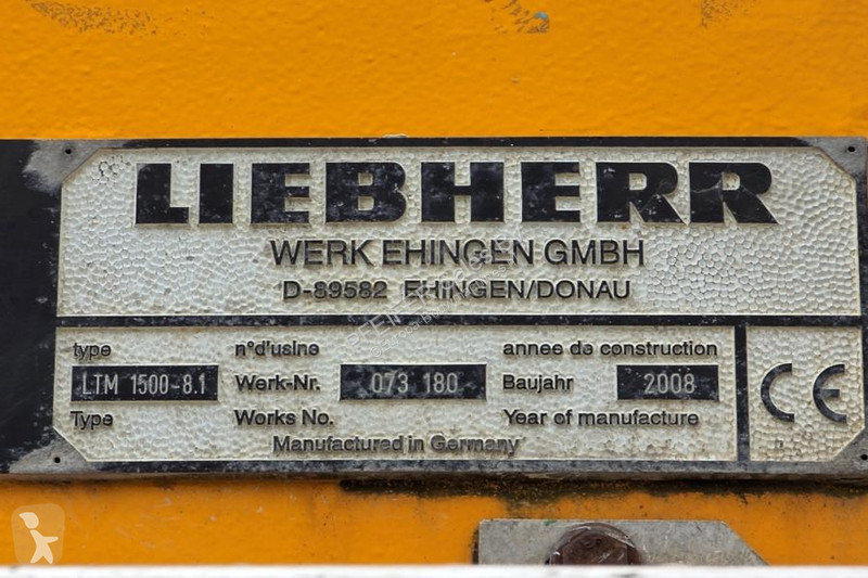 Кран Liebherr 1500-8.1 Also Available For Rent,...