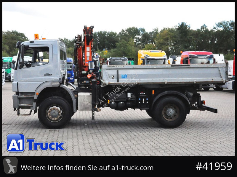 Кран Mercedes Axor 1833, 4x4, Kran 3 Seiten...