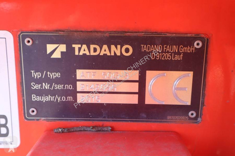 Kran Tadano Faun ATF50G-3 Dutch Registration,...