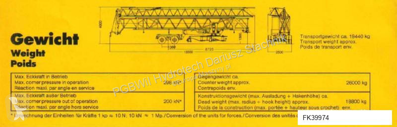 Grua Liebherr 63K