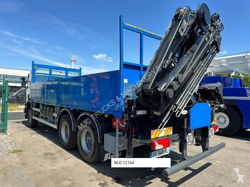 Camion Scania P410 6x4 + CRANE HIAB 166 ES-4 -...