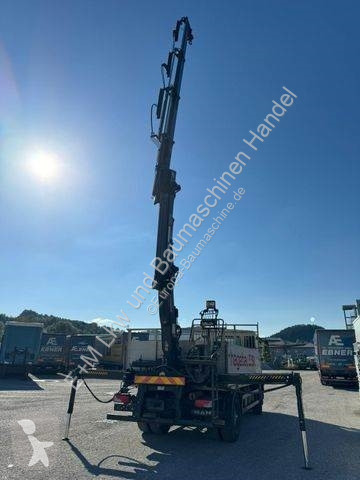 Grúa MAN TGM 18.340 Hiab 122 hochstand
