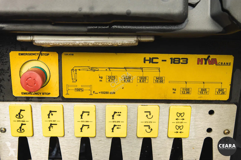 Оборудване за камиони Hyva HC-183 3 hydraulics...