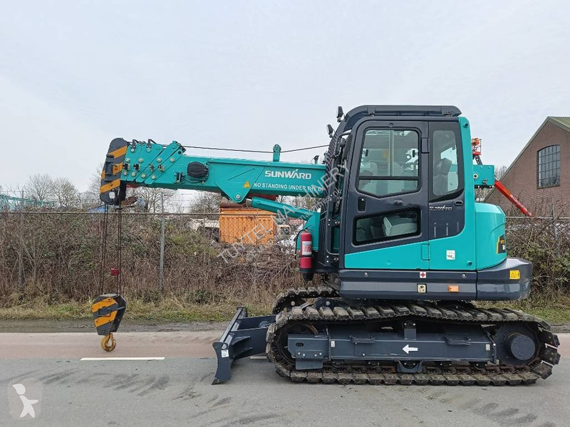 Kran Sunward SWTC 5 D rups hijskraan crane 10...
