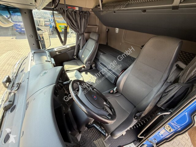 شاحنة Scania G450 8x4 Pritsche mit Kran...