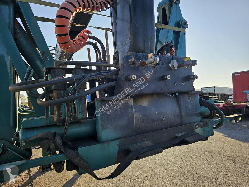 نصف مقطورة  TB 18 - WOOD TRAILER WITH CRANE -...