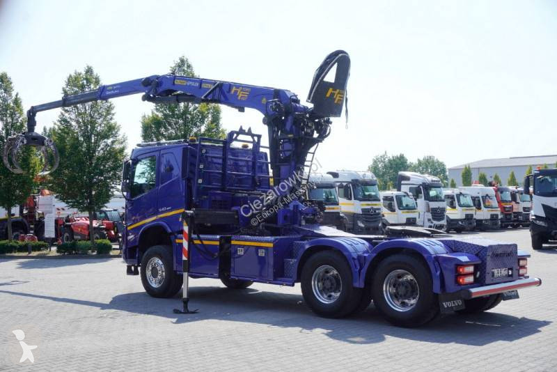 Kran Volvo FMX 540 Forestal tractor / 6x6 /...