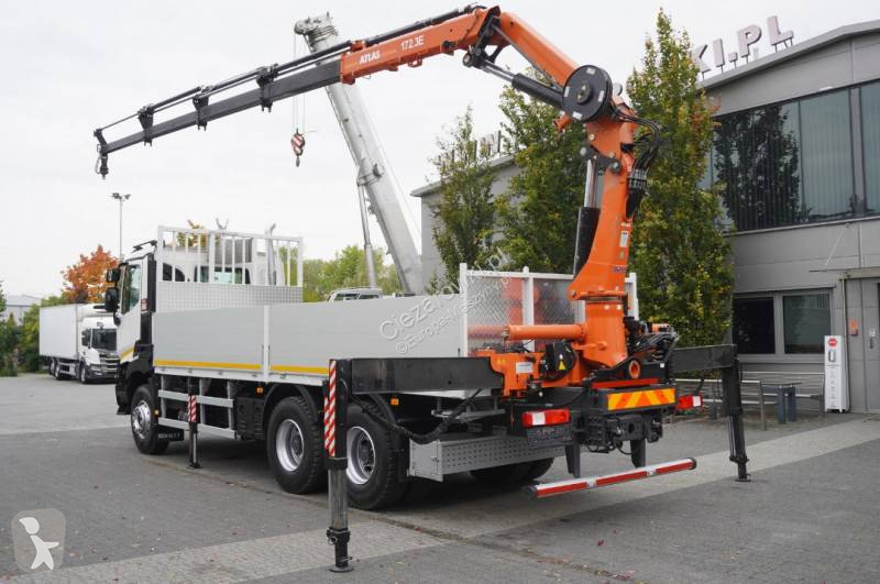 Jeřáb Atlas 172.3E crane / Range 12.3 m /...