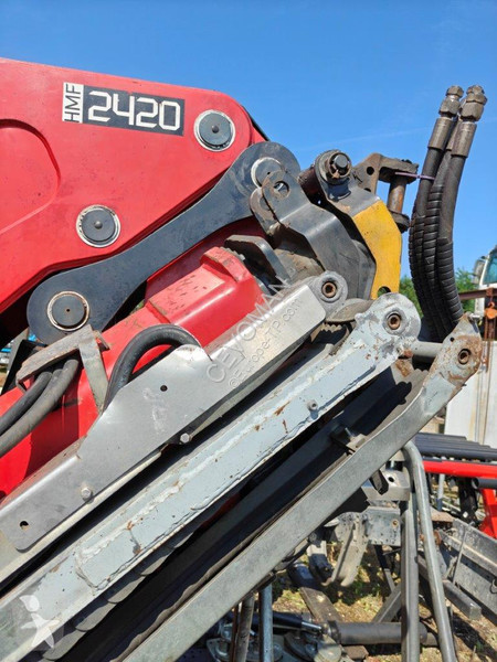 Žeriav HMF 2420-K3 laadkraan loader crane Radio...