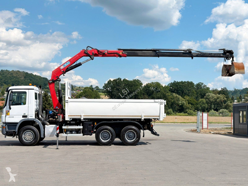 رافعة Mercedes ACTROS 3336* KIPPER 5,10 m +...