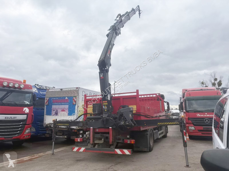 شاحنة Mercedes Antos 1830 L 4x2, Kran HIAB 122...