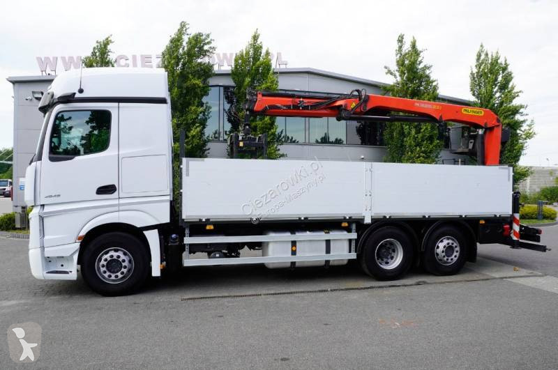 Žeriav Mercedes Actros 2545 MP5 / 100 tho. km /...