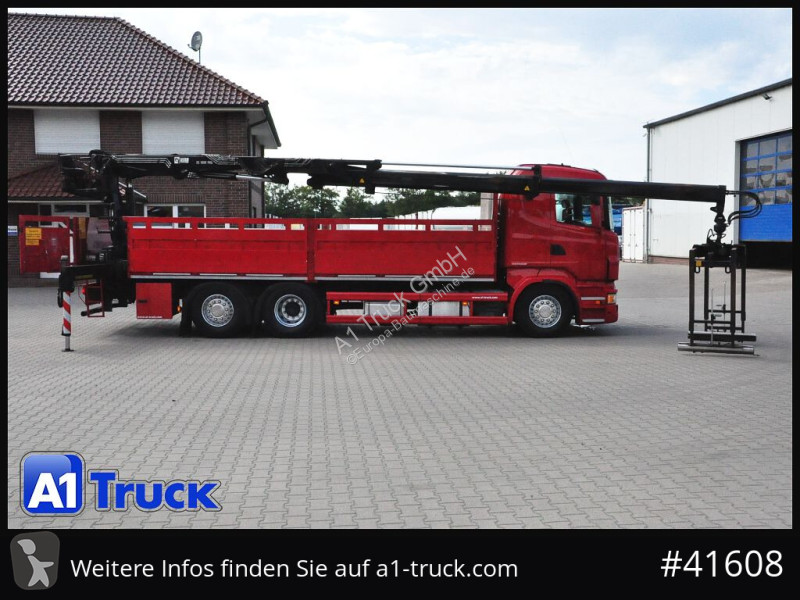 Camion Scania R400, HIAB XS 166-3 Lift-Lenkachse