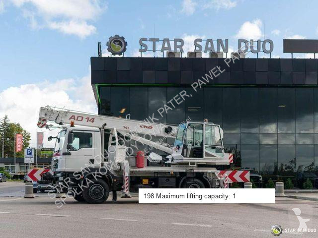 Grue MAN TGM 18.290 4x4 Ckd AD-14 Crane 14 t Winch