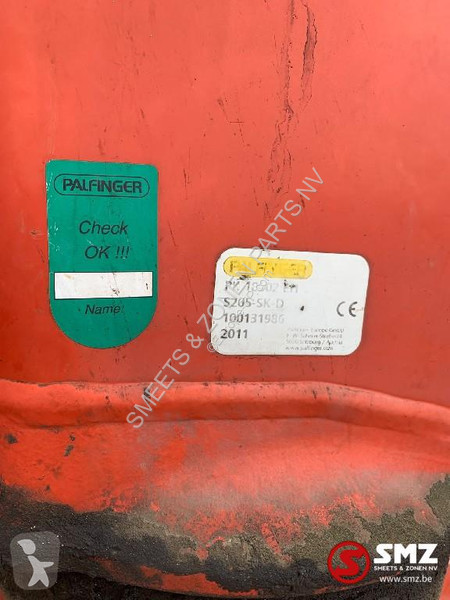 Grua Palfinger Occ Autolaadkraan Palfinger PK18002