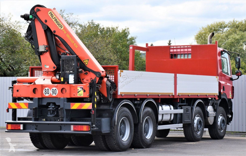 Камион DAF CF 85.410 Pritsche 6,80m + KRAN /...