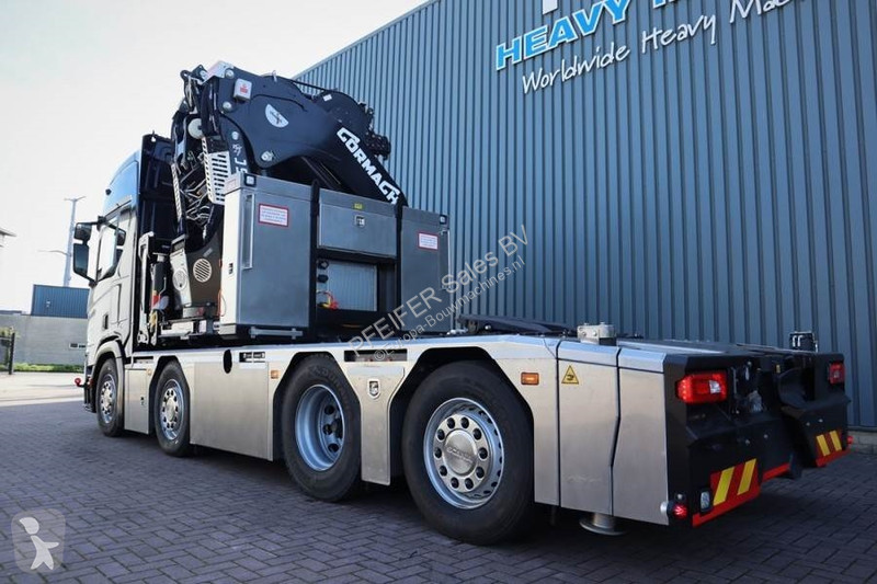 Kran Scania R540 B8X2 With Cormach 110tm Crane...