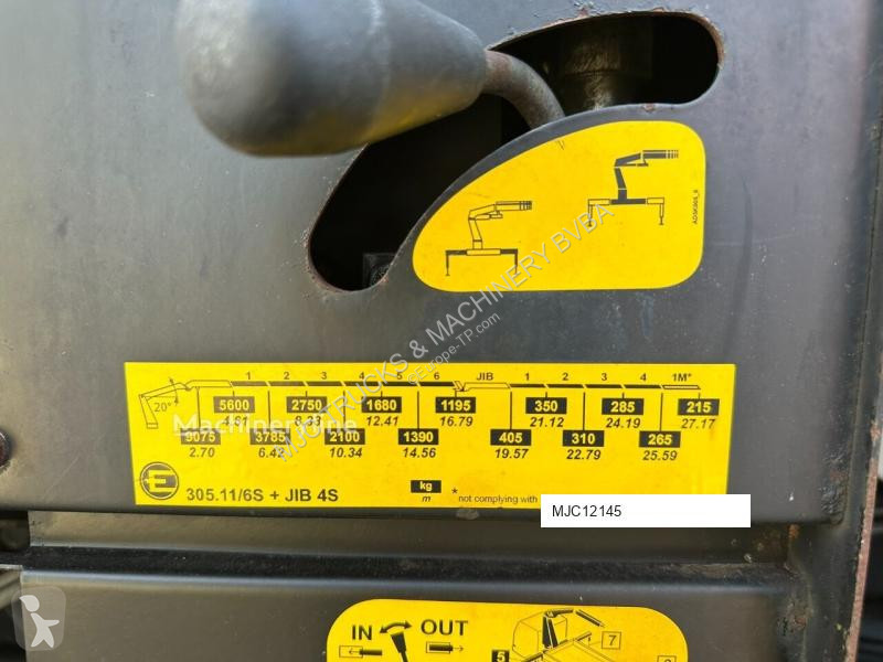 Kamion DAF 85360 8x2 + CRANE (25m!) EFFER 305...
