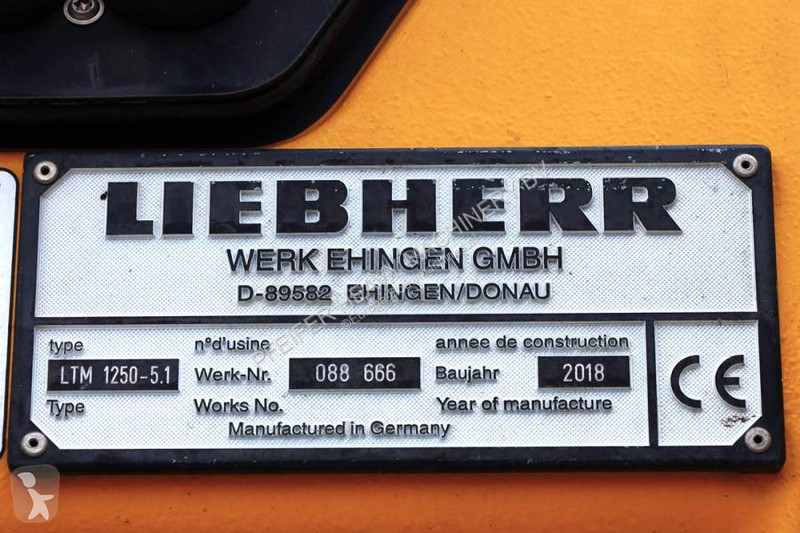 Grua Liebherr 1250-5.1 Dutch Registration,...