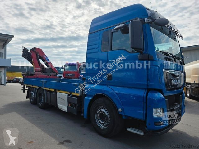 Macara MAN TGX / 18m HMF 2120 Kran / 100% Service