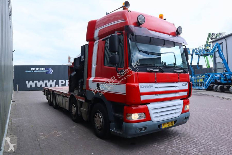 Grua DAF 85 With HMF 85t/m Crane Dutch...