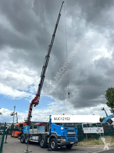 Kamion Scania G440 8x4 + (26.5m!) CRANE...