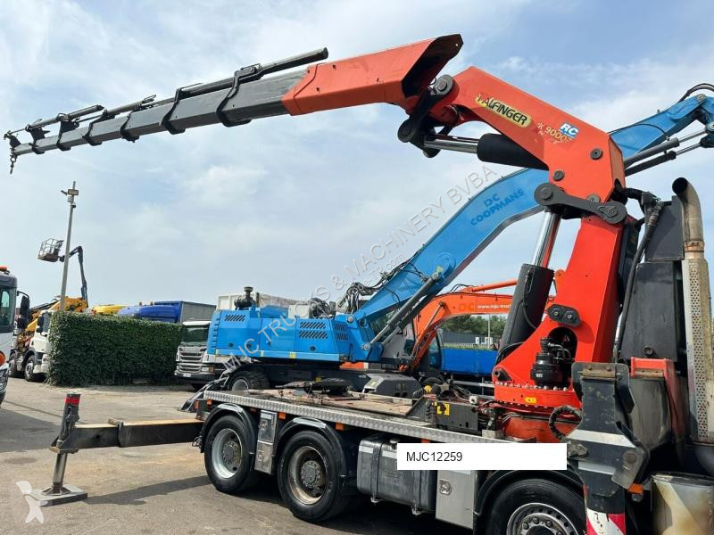 Traktor DAF 85480 8x4 + CRANE PALFINGER PK90002...