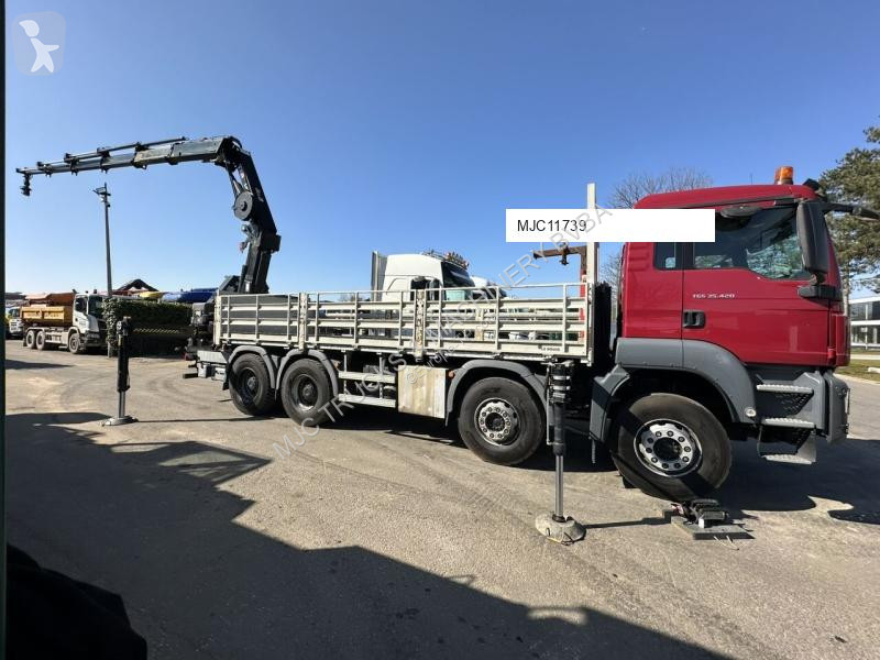 Kamion MAN TGS 35420 8x4 + CRANE HIAB X-HIPRO...