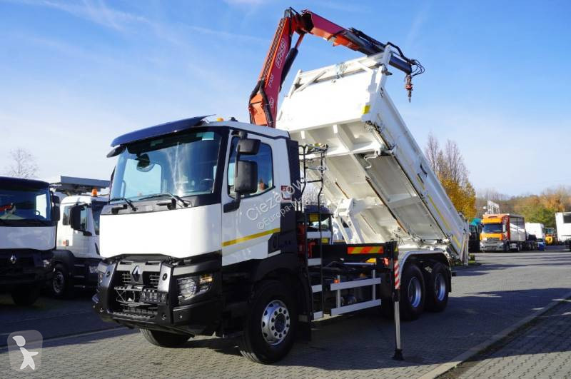 Grúa Renault C380 E6 6×4 / HDS Fassi F135 2700...