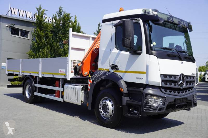 Jeřáb Mercedes Arocs 1827 4x2 / 70 tys km!!! /...