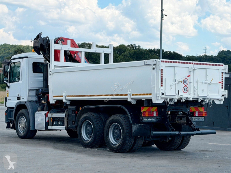 رافعة Mercedes ACTROS 3336* KIPPER 5,10 m +...