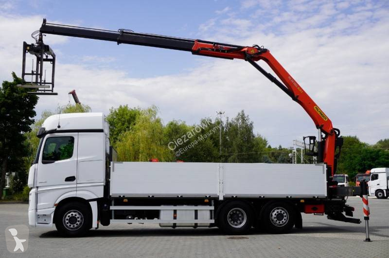 Žeriav Mercedes Actros 2545 MP5 / Palfinger PK...