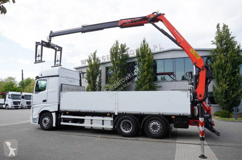 Žeriav Mercedes Actros 2545 MP5 / 100 tho. km /...