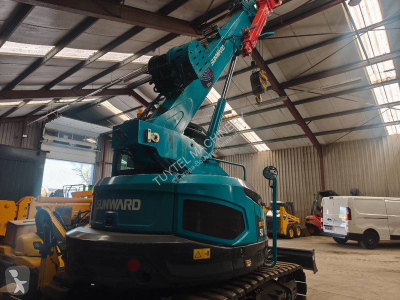 Grue Sunward tele crawler crane telescooprupskraan