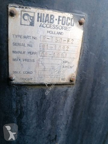 Udstyr til lastbiler Hiab Hiab R-150 F2 mit...