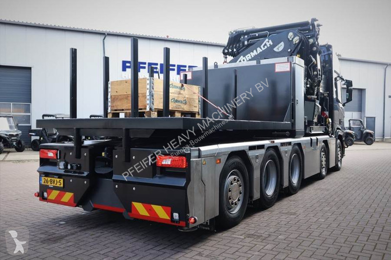 Kraan Scania 540 B10x4 With COMACH 150tm Crane...