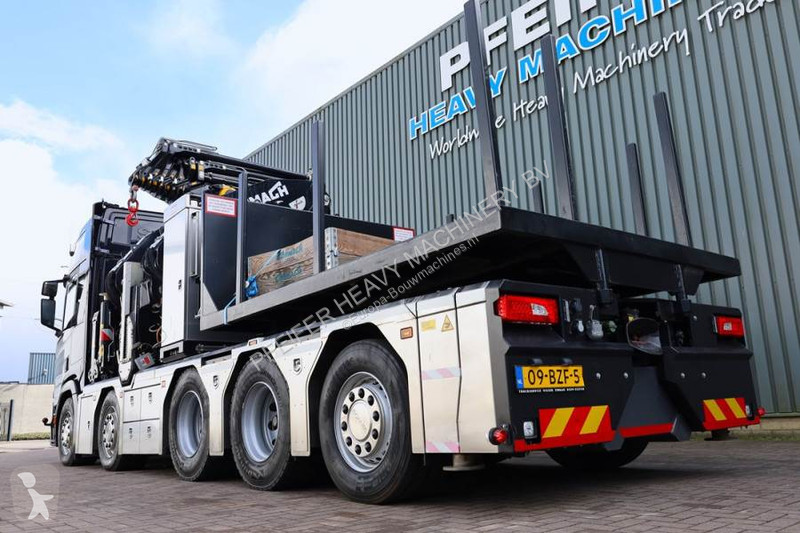 Camion Scania 540 B10x4 With COMACH 150tm Crane...