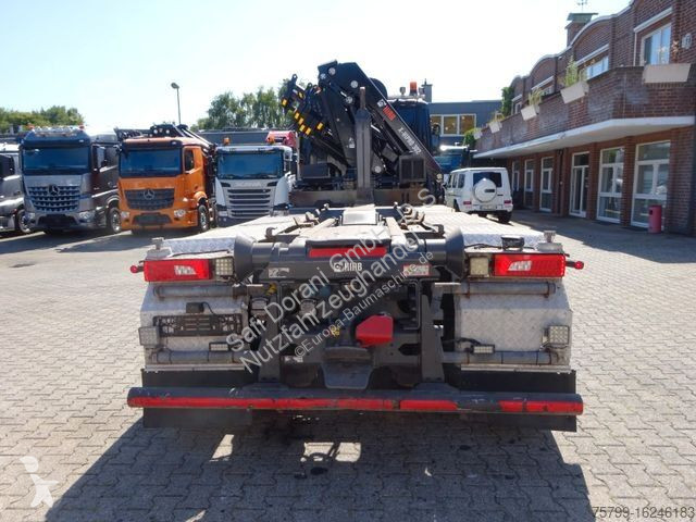 Camion Scania R490 Abroller + HIAB 302E-6...