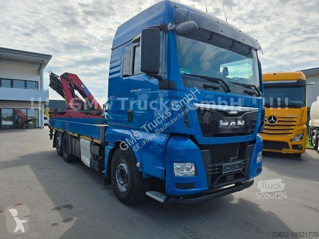Macara MAN TGX / 18m HMF 2120 Kran / 100% Service
