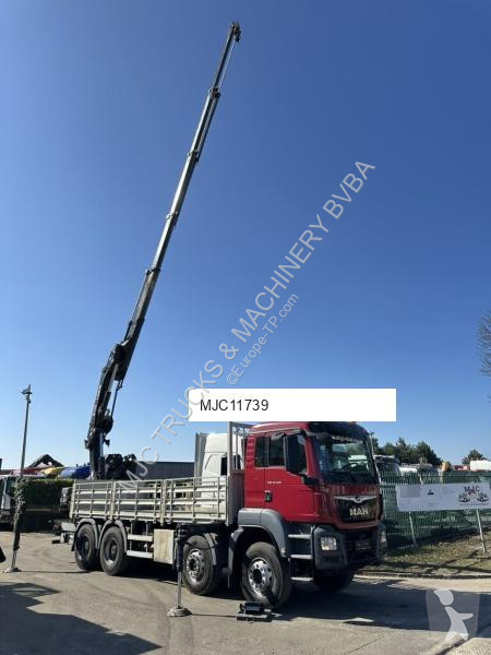 Kamion MAN TGS 35420 8x4 + CRANE HIAB X-HIPRO...