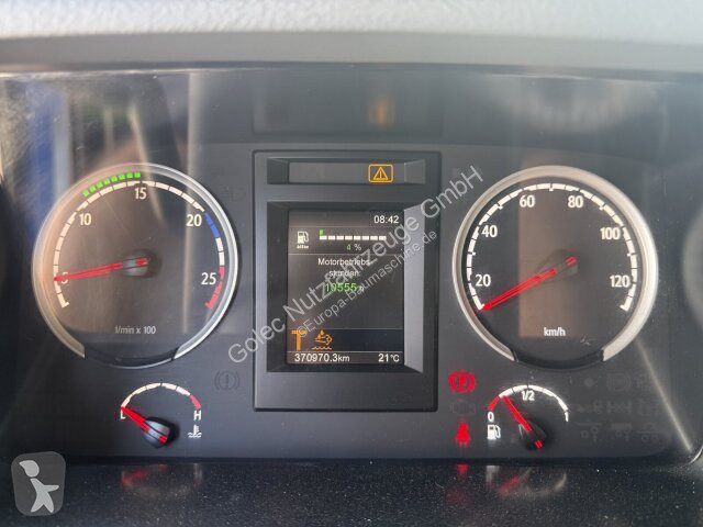 شاحنة Scania G450 8x4 Pritsche mit Kran...
