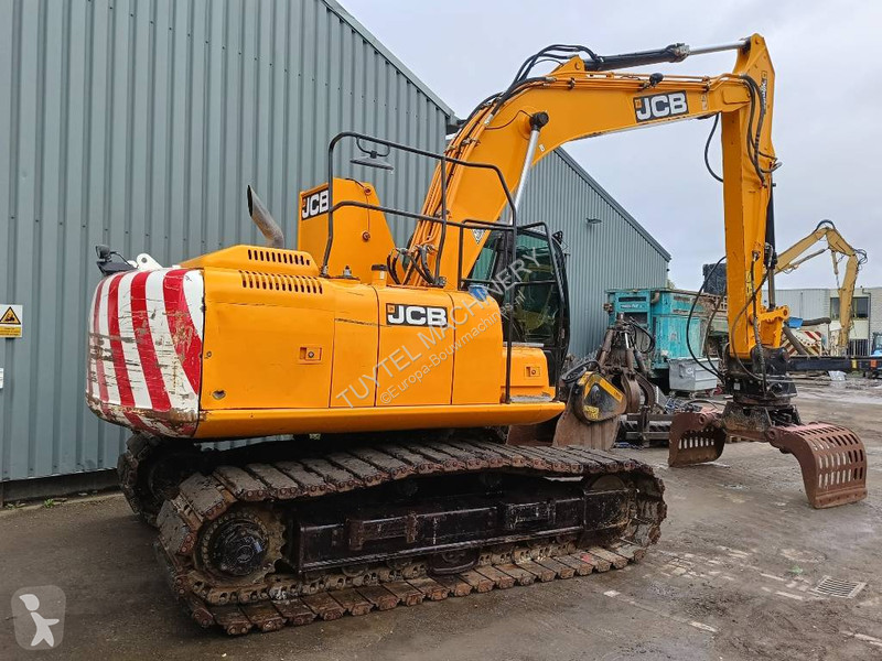 Kran JCB JS160HR tracked waste industry handler...