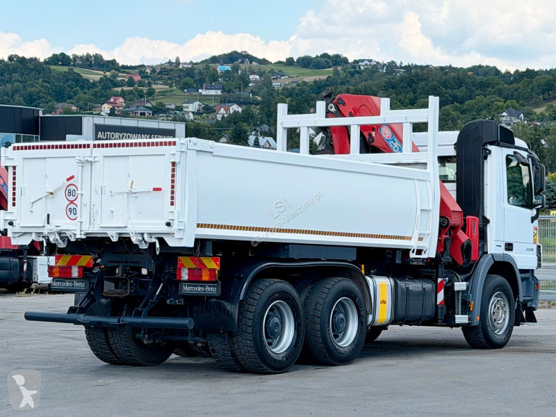 رافعة Mercedes ACTROS 3336* KIPPER 5,10 m +...