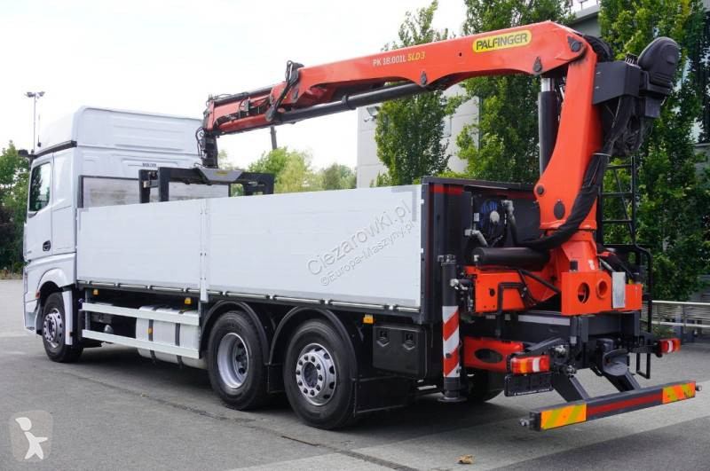 Žeriav Mercedes Actros 2545 MP5 / 100 tho. km /...
