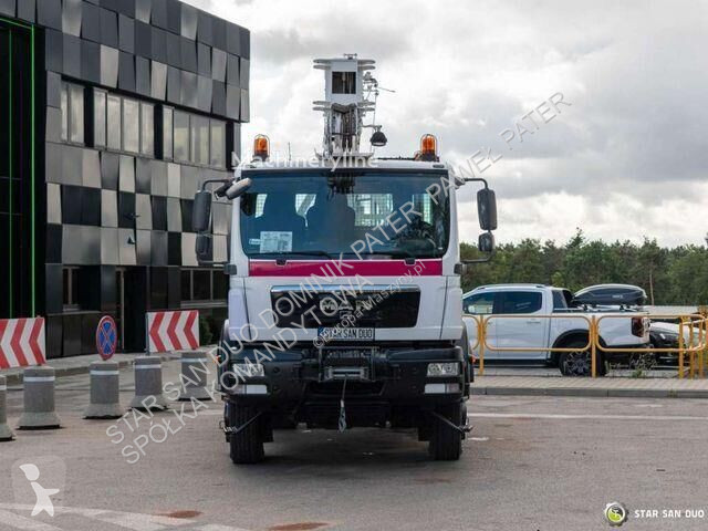 Grue MAN TGM 18.290 4x4 Ckd AD-14 Crane 14 t Winch