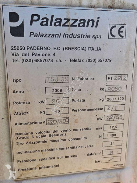Kran Palazzani TSJ39