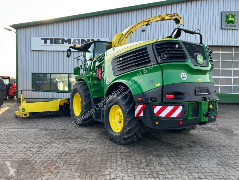 John Deere  9600 mit Kemper 475 Plus silage
